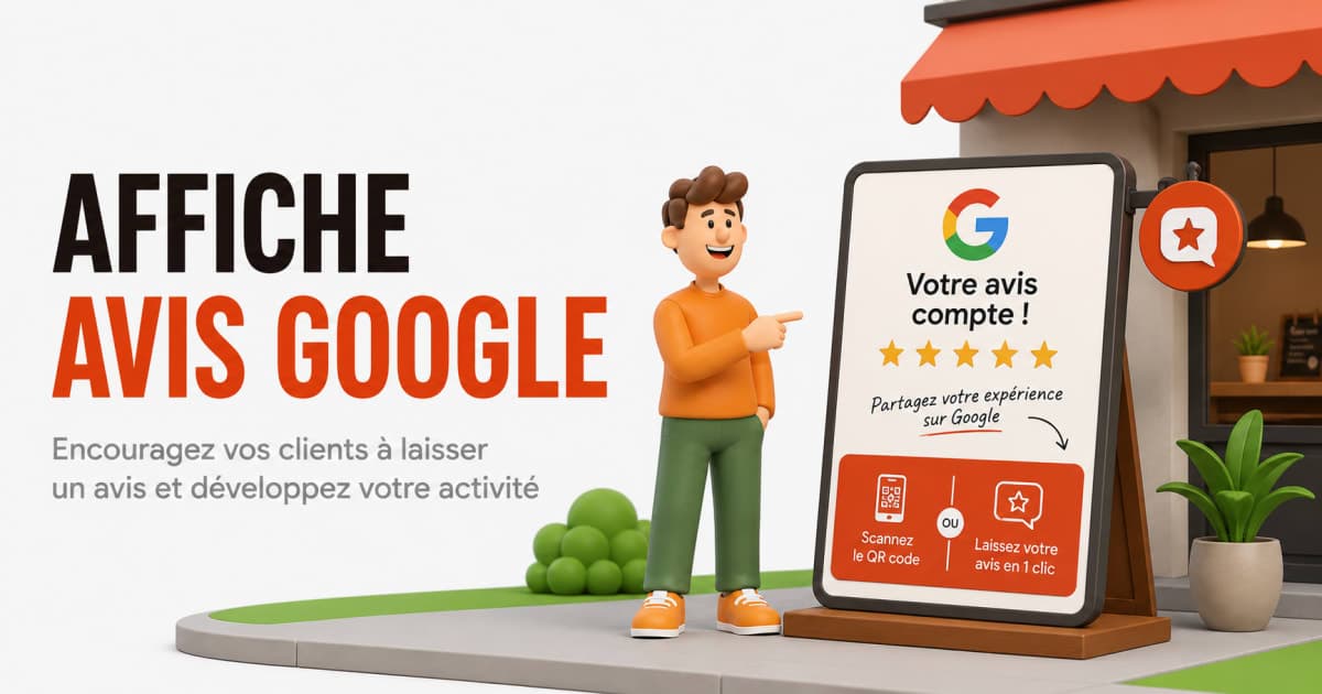 Affiche avis Google : quel support choisir