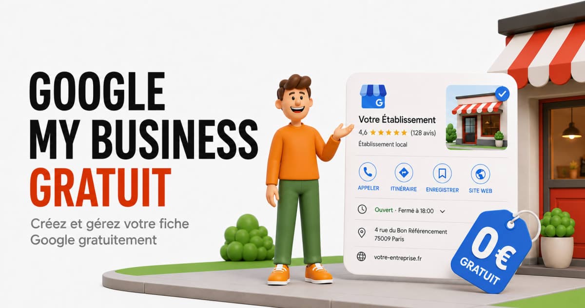 Google My Business est-il gratuit ? Oui, à 100 %