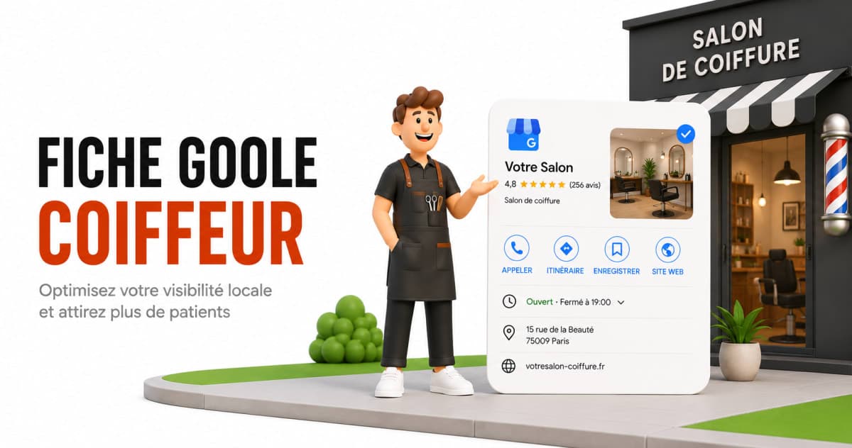 Fiche Google coiffeur : le guide complet
